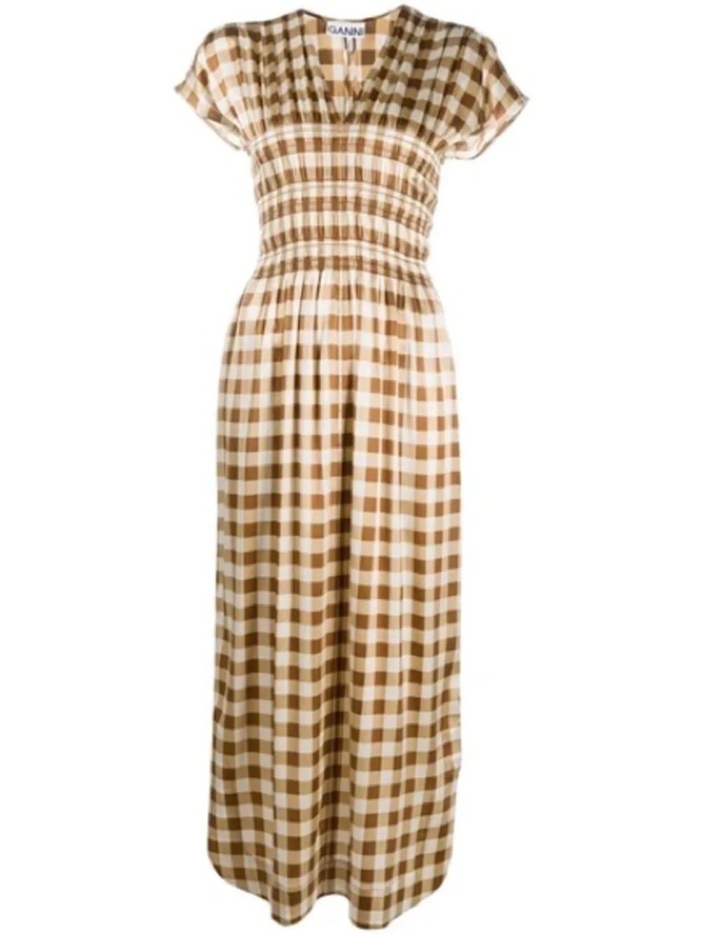 Ganni brown beige